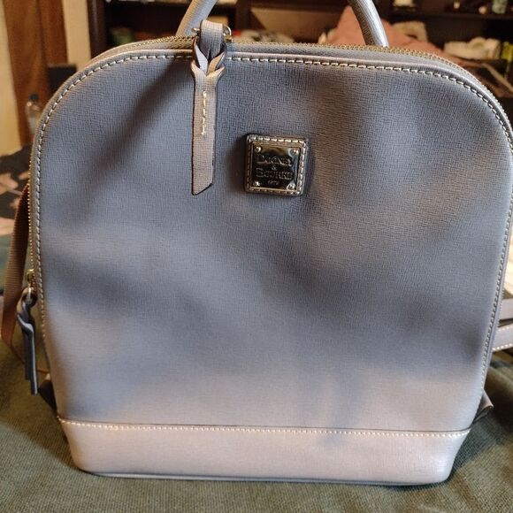 DOONEY & Bourke Backpack Adjustable Buckle Blue Gray NWT